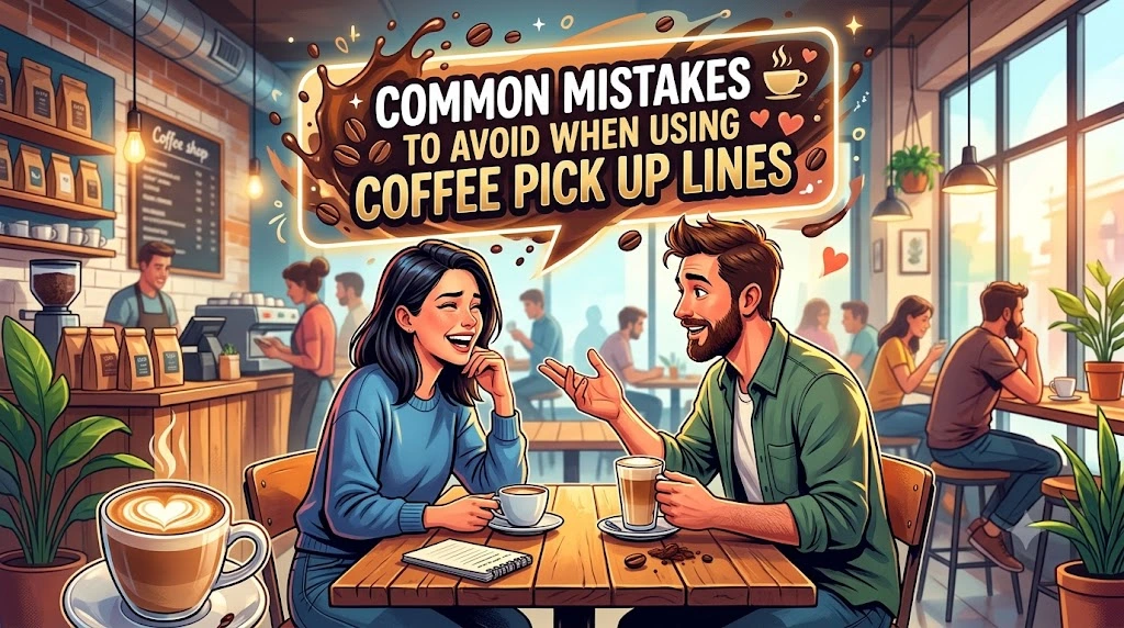 Common Mistakes to Avoid When Using Coffee Pick Up Lines