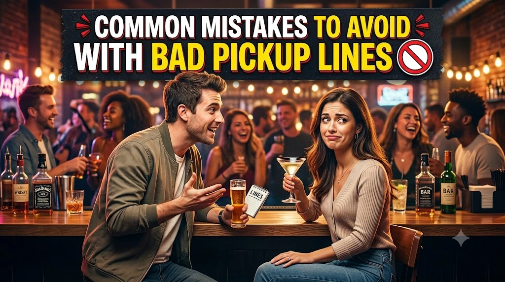 Common Mistakes to Avoid With Bad Pickup Lines