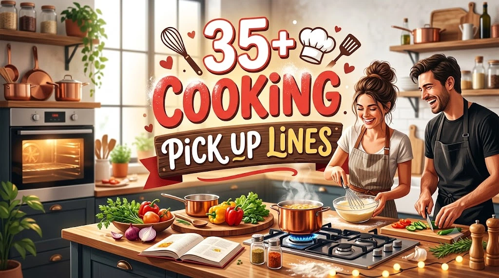35+ Cooking Pick Up Lines