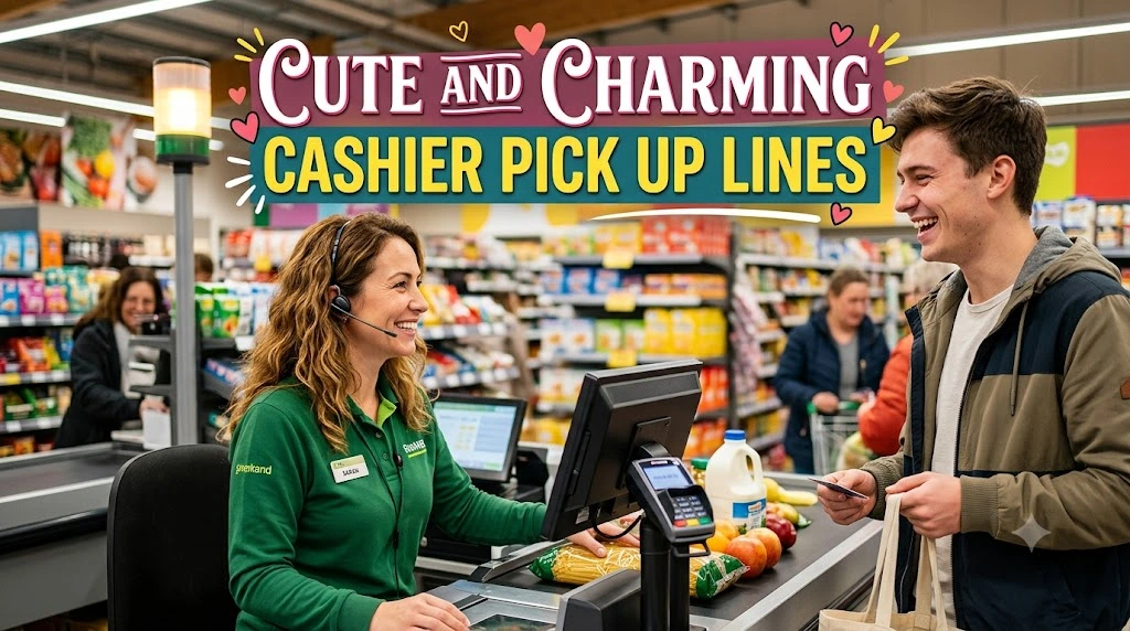 Cute and Charming Cashier Pick Up Lines