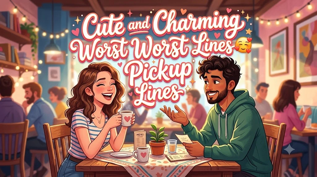 Cute and Charming Worst Pickup Lines