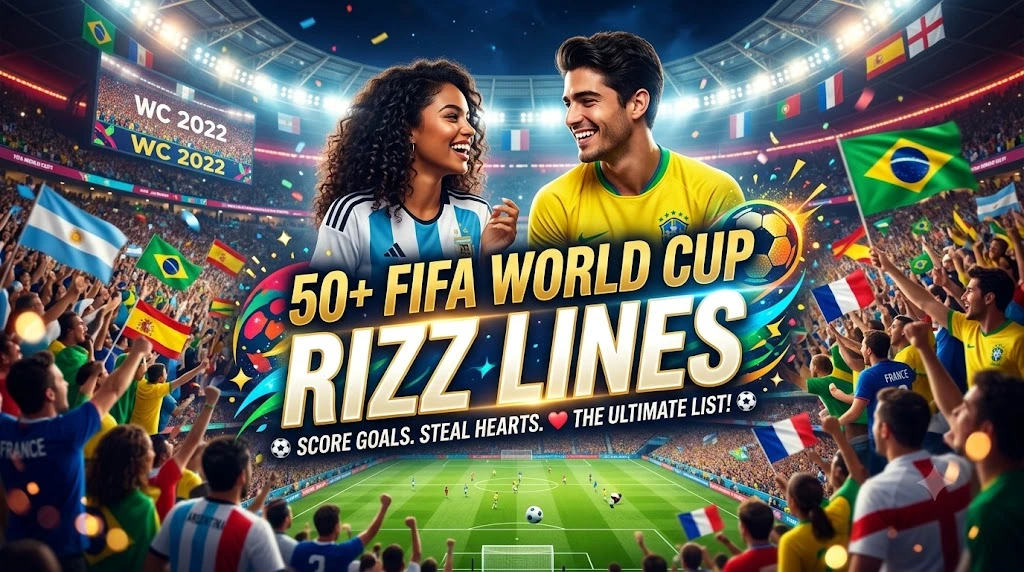 50+ FIFA World Cup Rizz Lines