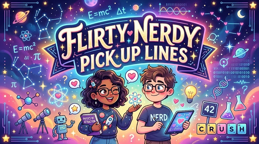 Flirty Nerdy Pick Up Lines