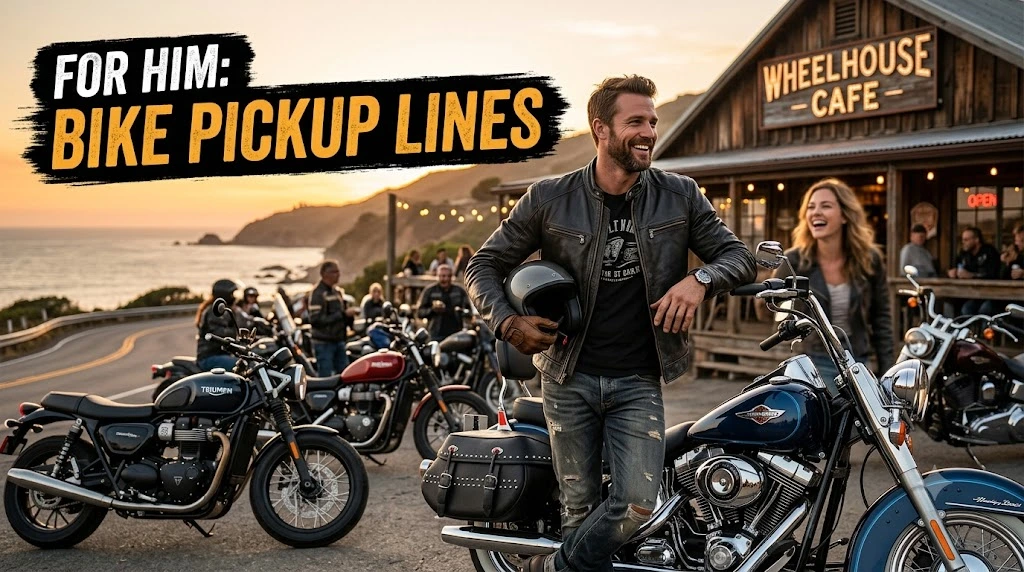 For Him: Bike Pickup Lines