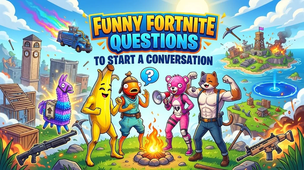 Funny Fortnite Questions to Start a Conversation