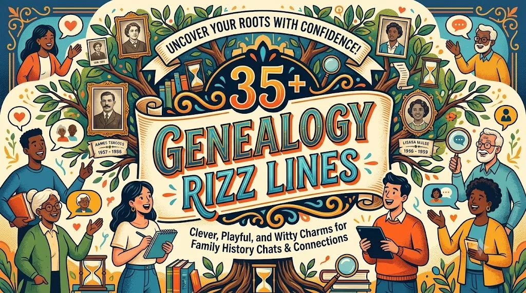 35+ Genealogy Rizz Lines