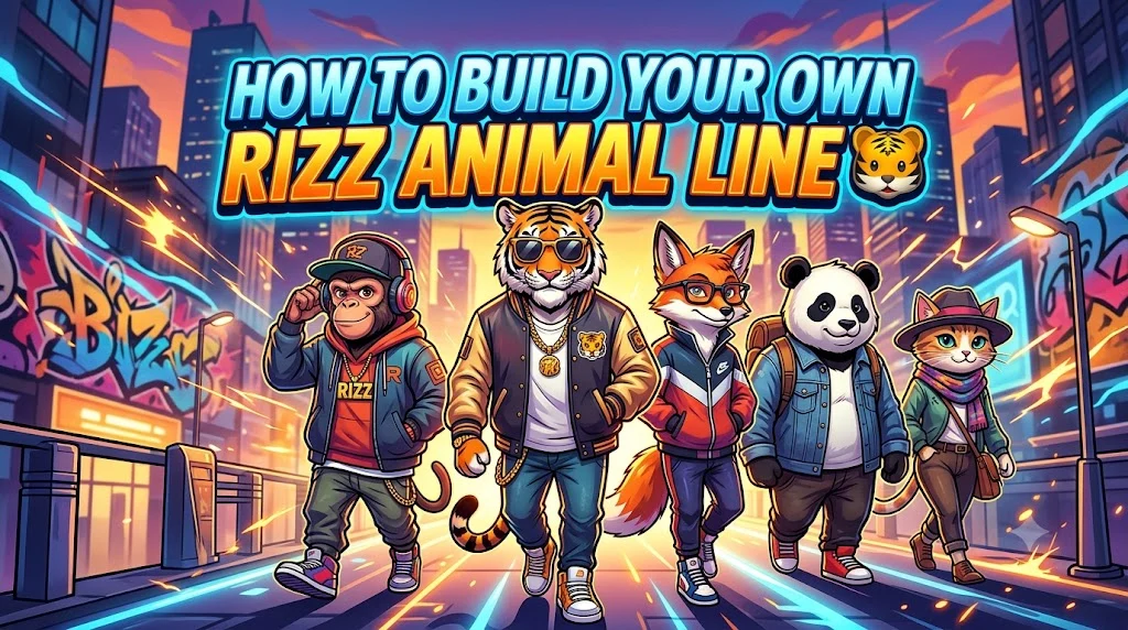 How to Build Your Own Rizz Animal Line