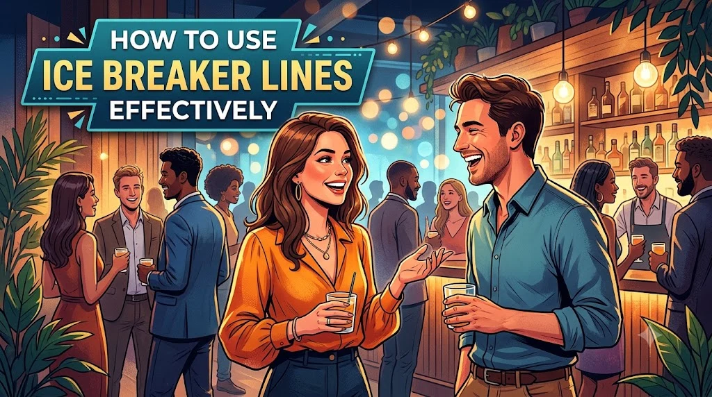 How to Use Ice Breaker Lines Effectively