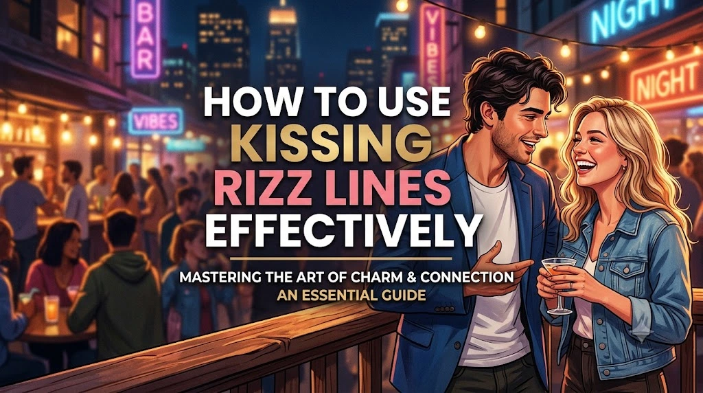 How to Use Kissing Rizz Lines Effectively