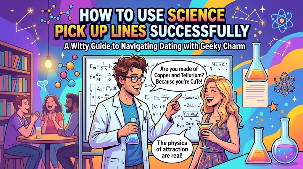 How to Use Science Pick Up Lines Successfully