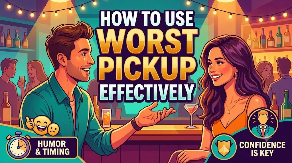 How to Use Worst Pickup Lines Effectively
