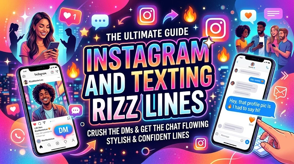 Instagram and Texting Rizz Lines