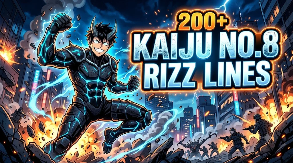 Kaiju No 8 Rizz Lines
