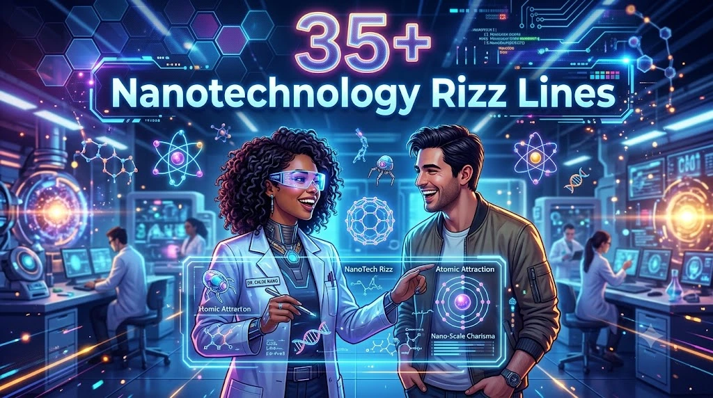 35+ Nanotechnology Rizz Lines