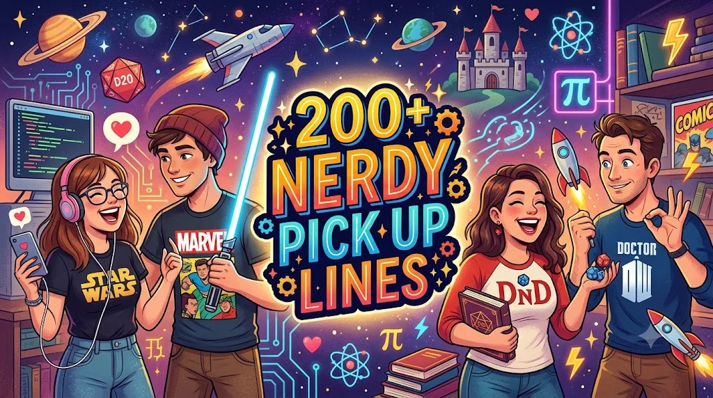 Nerdy Pick Up Lines