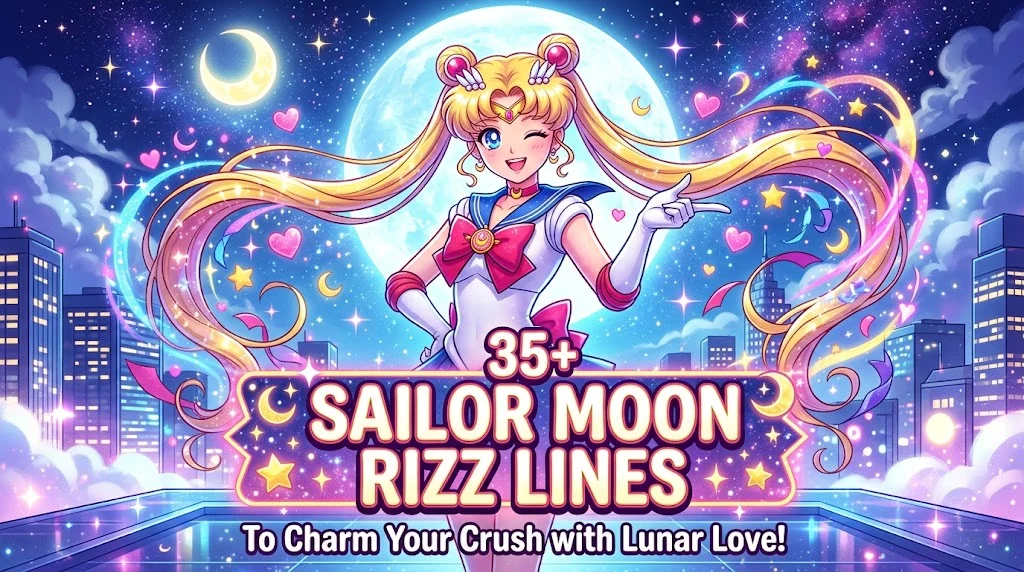 35+ Sailor Moon Rizz Lines