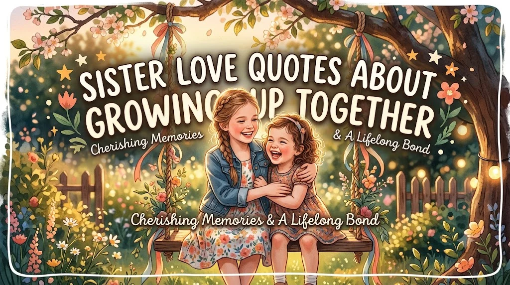 Sister Love Quotes About Growing Up Together