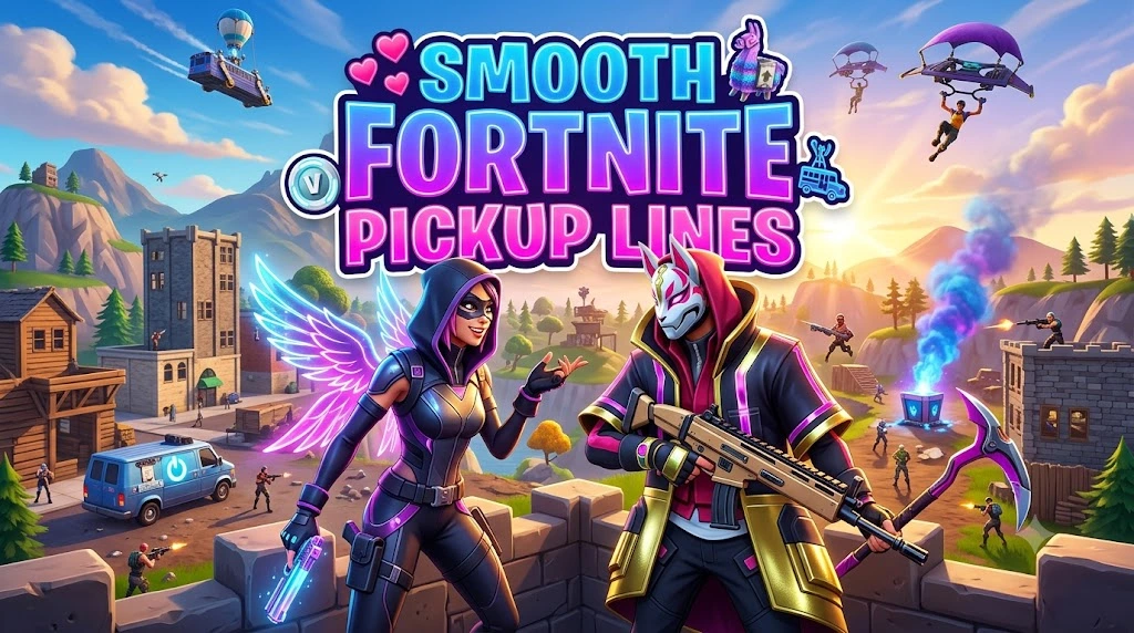 Smooth Fortnite Pickup Lines