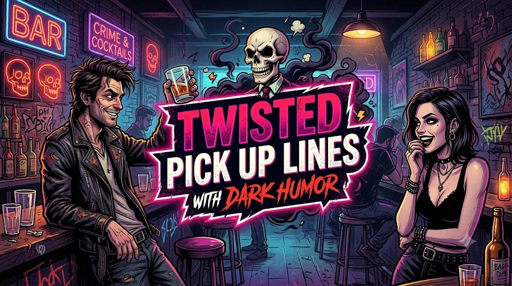 Twisted Pick Up Lines with Dark Humor