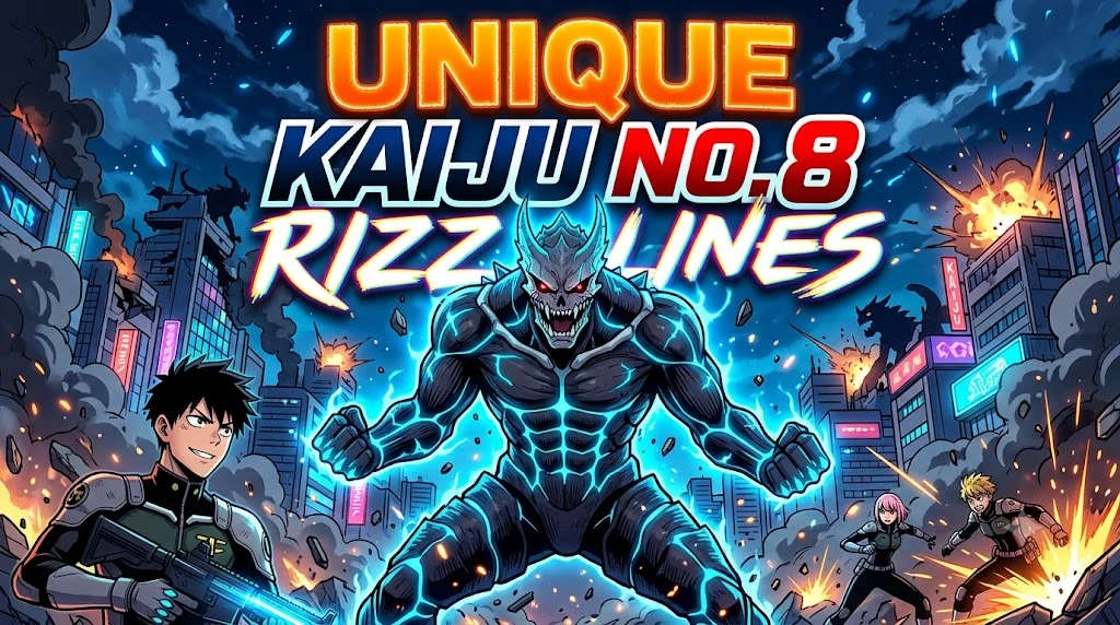 Unique Kaiju No 8 Rizz Lines