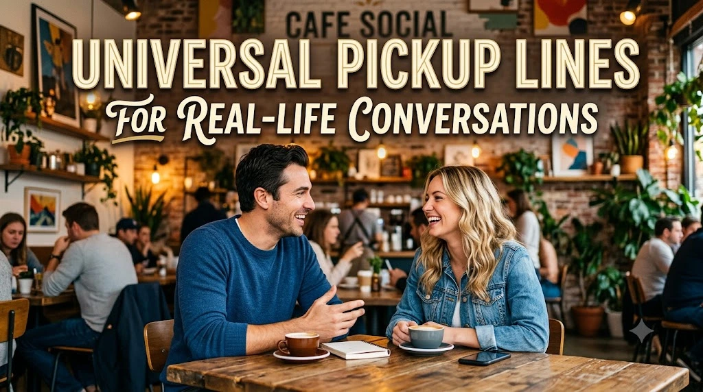 Universal Pickup Lines for Real-Life Conversations