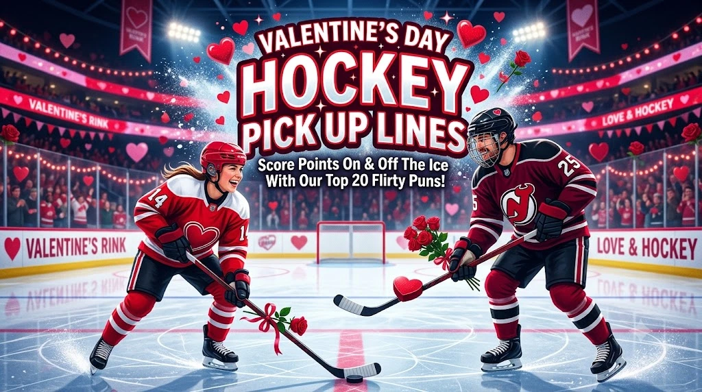 Valentine's Day Hocbkey Pick Up Lines