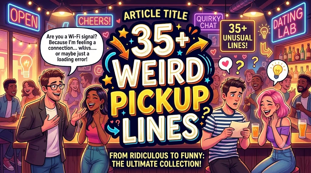 Weird Pickup Lines