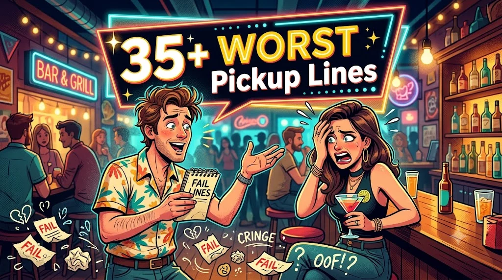 35+ Worst Pickup Lines