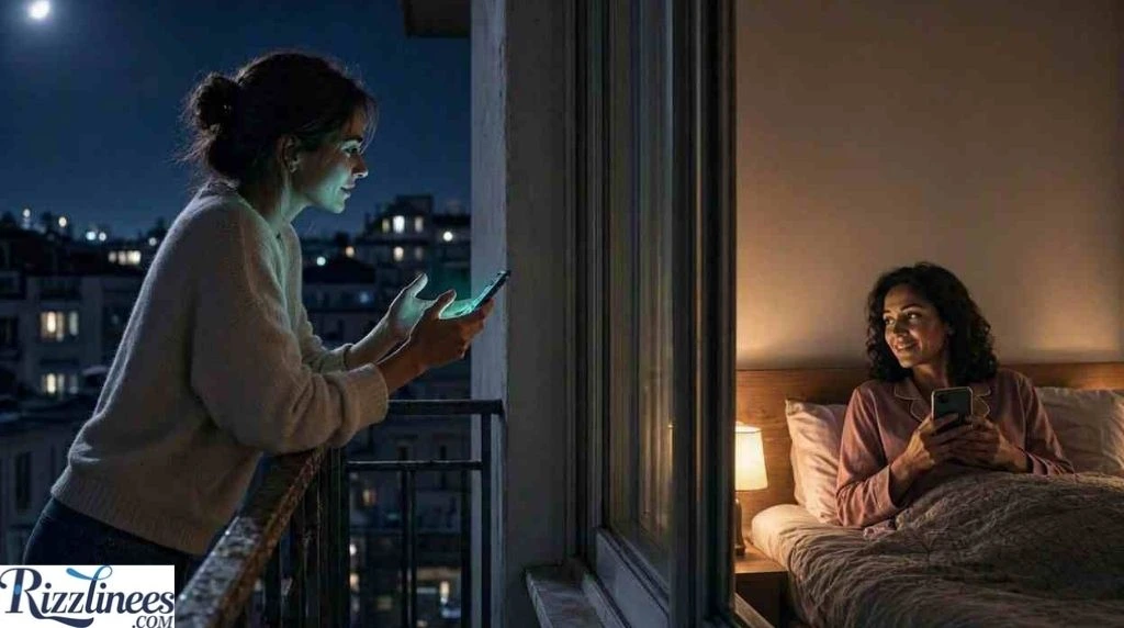 How to Send a Good Night Pick Up Line Without Making It Awkward