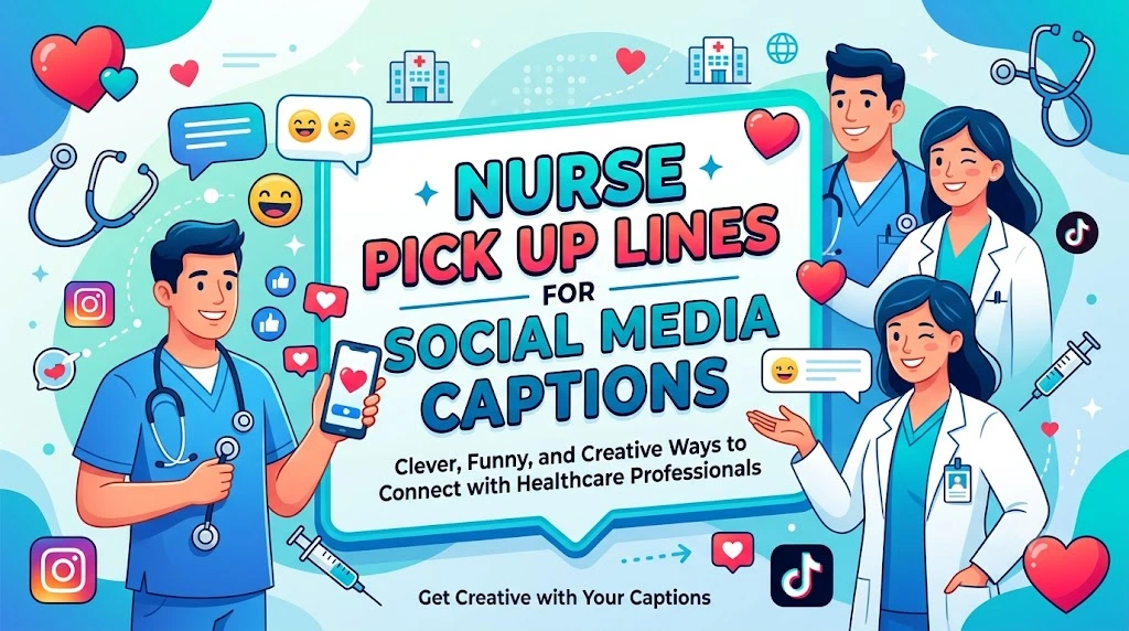 Nurse Pick Up Lines for Social Media Captions